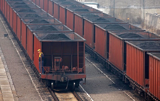 Большая часть угля для Украины пришла из РФ