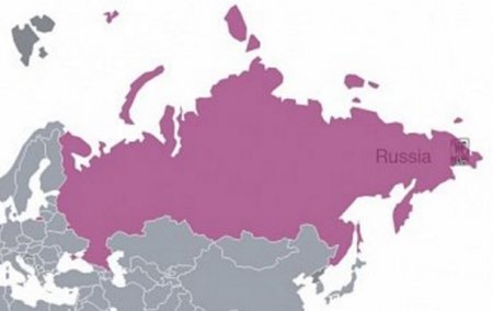В Италии компания опубликовала карту РФ с Крымом