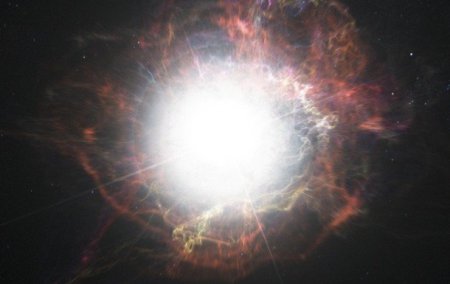 Ученые обнаружили сверхновую звезду-